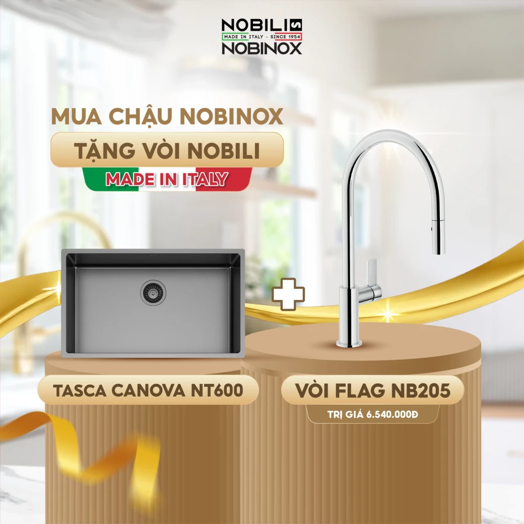 [Khuyến Mãi Tháng 4] Mua Chậu Rửa Bát Nobinox – Tặ... - image 6