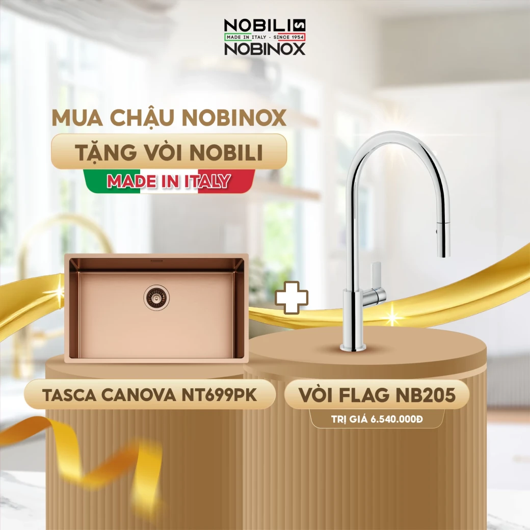 [Khuyến Mãi Tháng 4] Mua Chậu Rửa Bát Nobinox – Tặ... - image 5