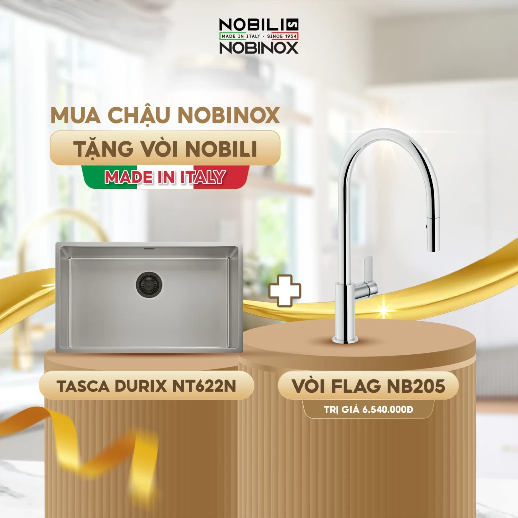 [Khuyến Mãi Tháng 4] Mua Chậu Rửa Bát Nobinox – Tặ... - image 7