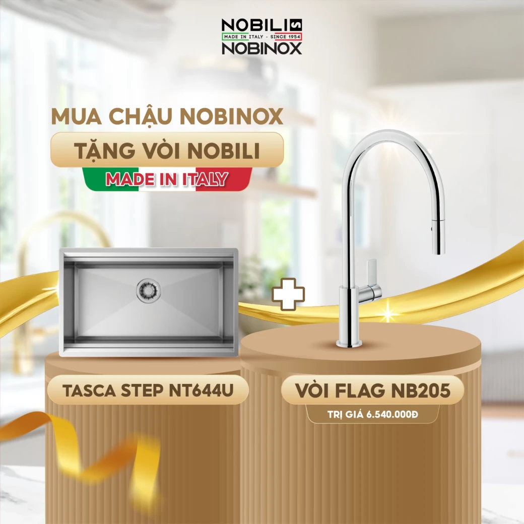 [Khuyến Mãi Tháng 4] Mua Chậu Rửa Bát Nobinox – Tặ... - image 2
