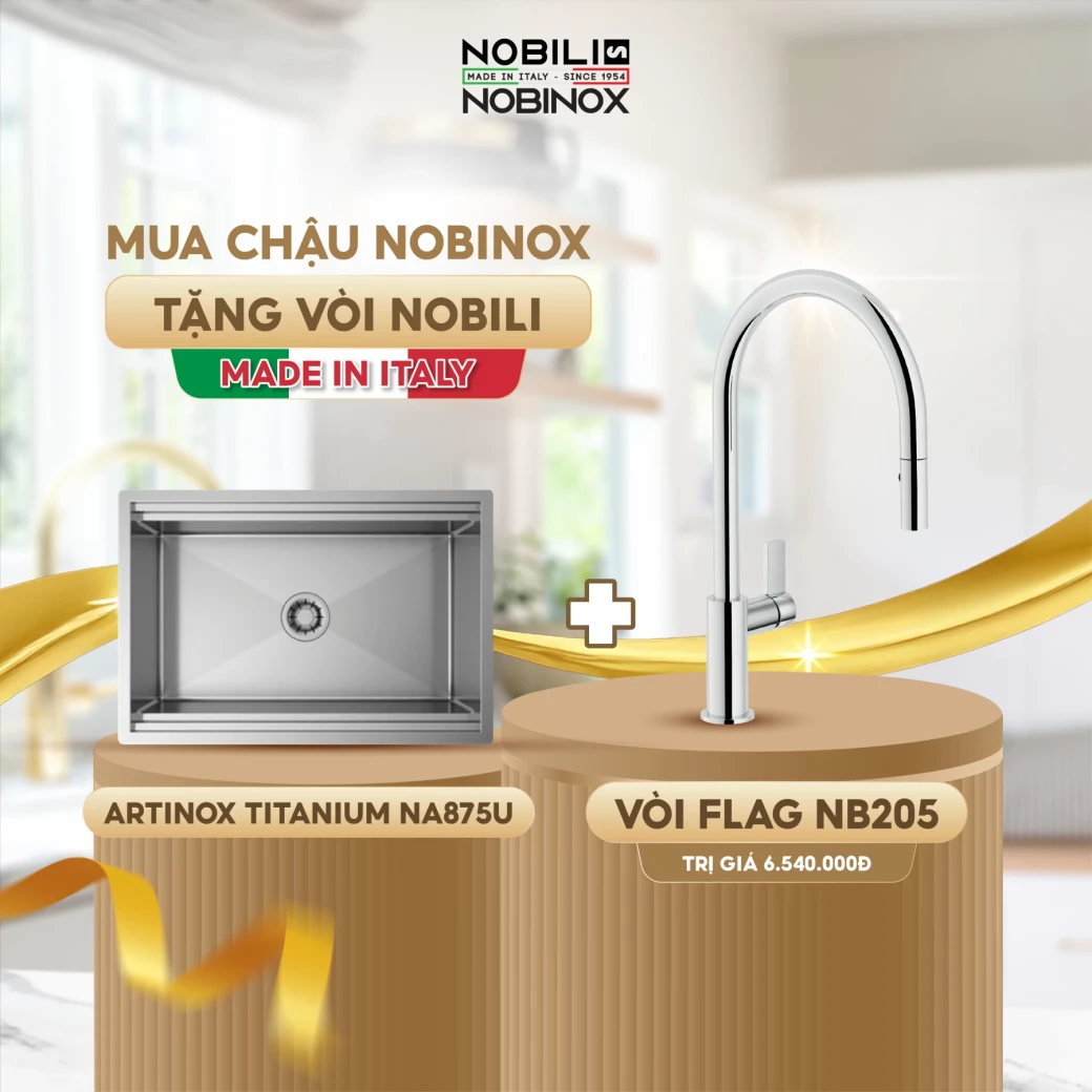 [Khuyến Mãi Tháng 4] Mua Chậu Rửa Bát Nobinox – Tặ... - image 13