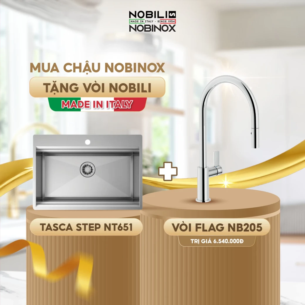 [Khuyến Mãi Tháng 4] Mua Chậu Rửa Bát Nobinox – Tặ... - image 4