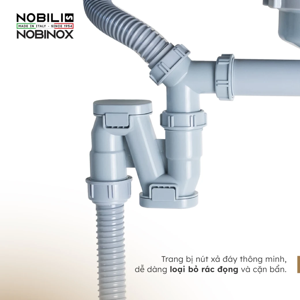 Vì sao chậu bếp NOBINOX ROSA NN975D 