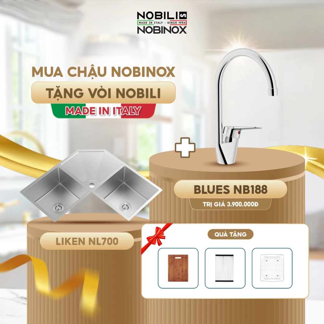 [Khuyến Mãi Tháng 4] Mua Chậu Rửa Bát Nobinox – Tặ... - image 34