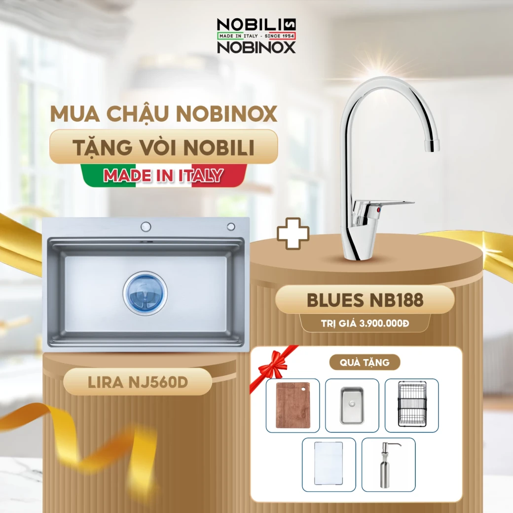 [Khuyến Mãi Tháng 4] Mua Chậu Rửa Bát Nobinox – Tặ... - image 25