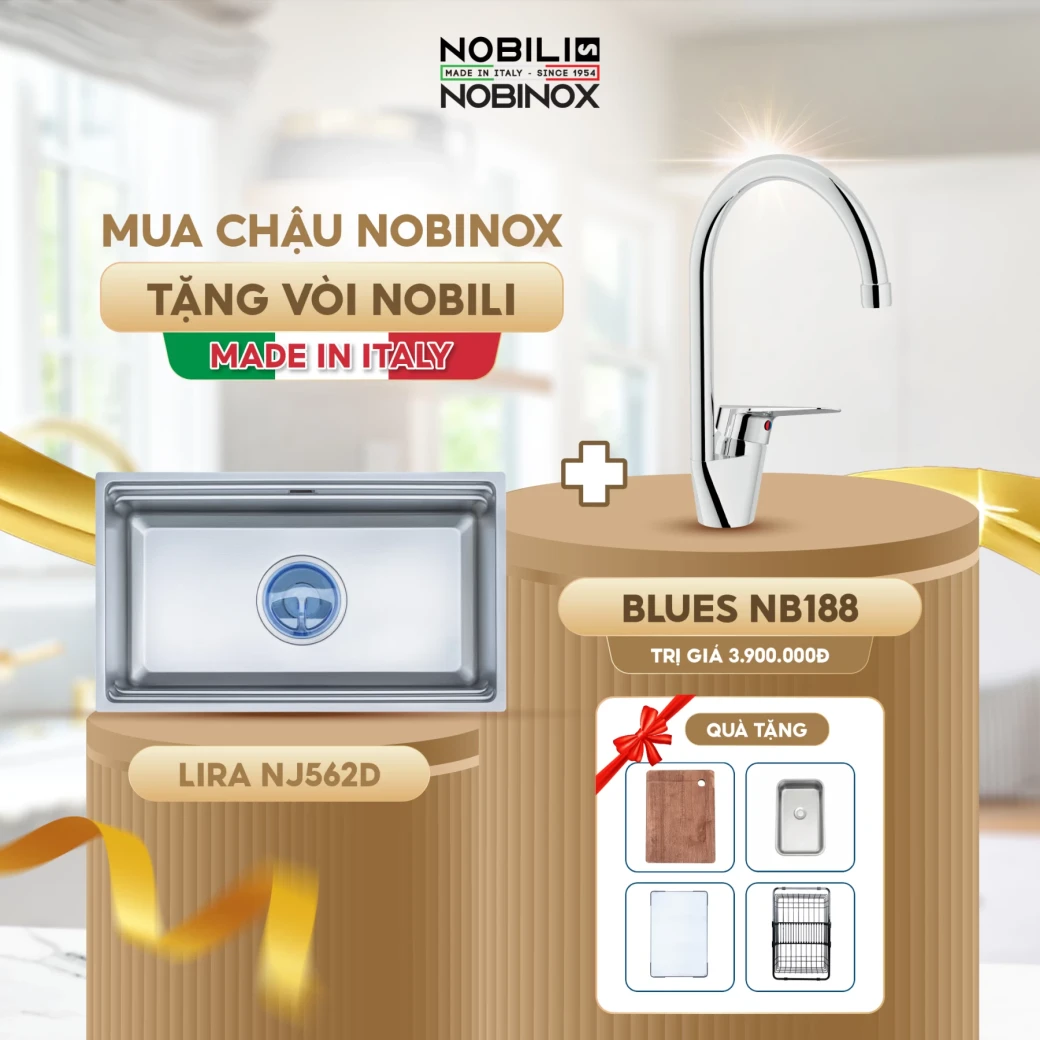 [Khuyến Mãi Tháng 4] Mua Chậu Rửa Bát Nobinox – Tặ... - image 23