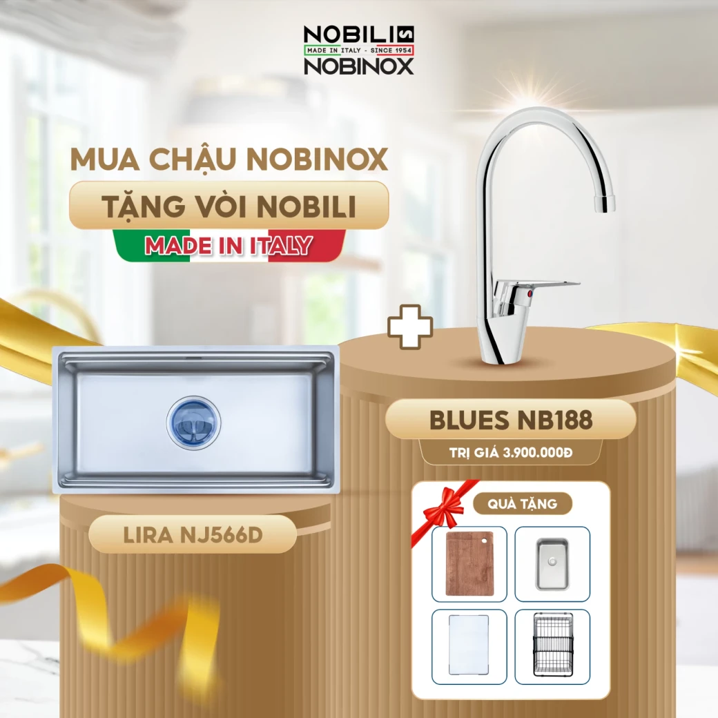 [Khuyến Mãi Tháng 4] Mua Chậu Rửa Bát Nobinox – Tặ... - image 24