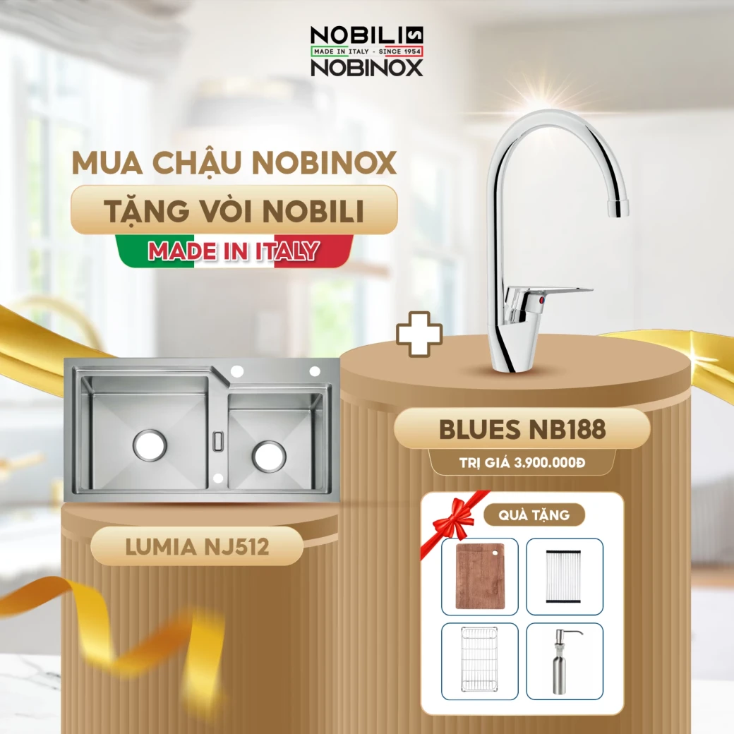[Khuyến Mãi Tháng 4] Mua Chậu Rửa Bát Nobinox – Tặ... - image 29