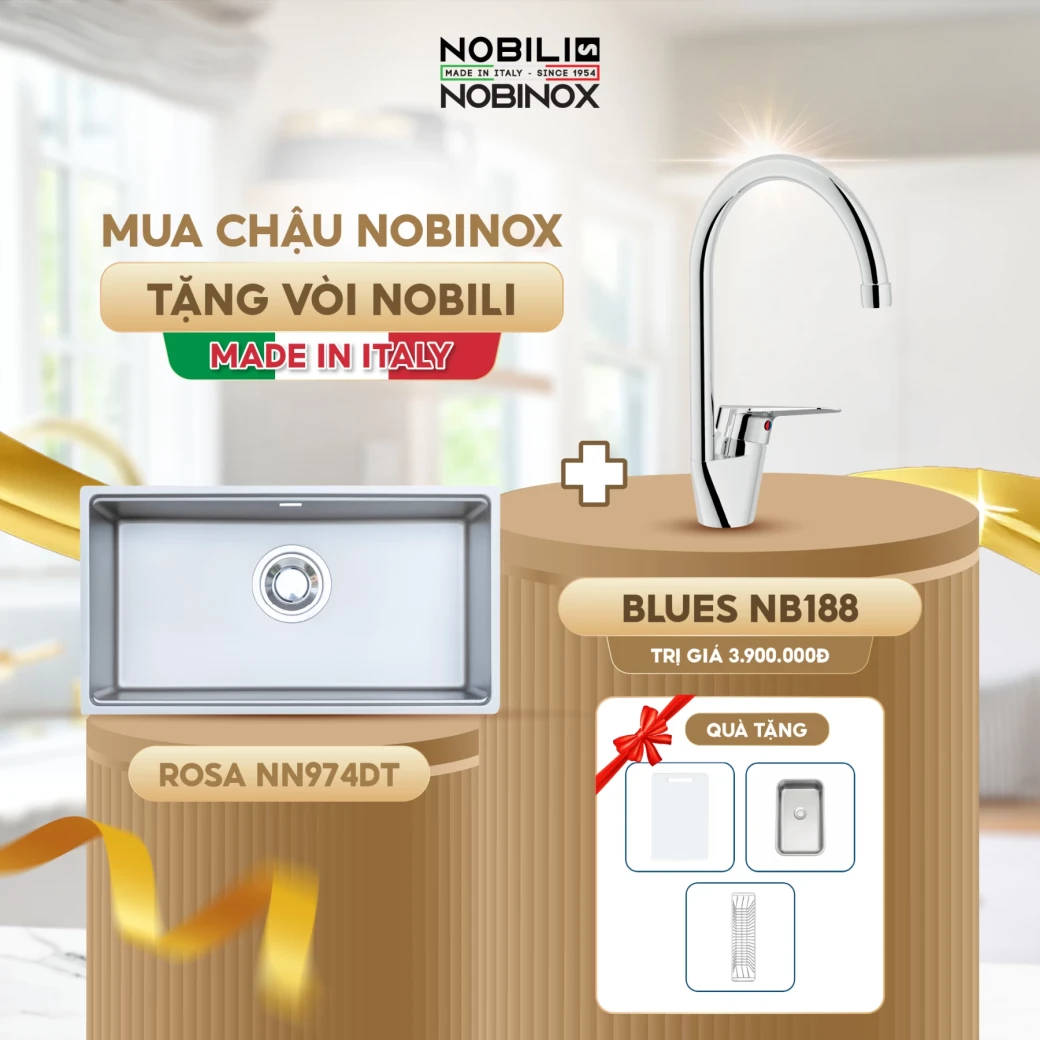 [Khuyến Mãi Tháng 4] Mua Chậu Rửa Bát Nobinox – Tặ... - image 22