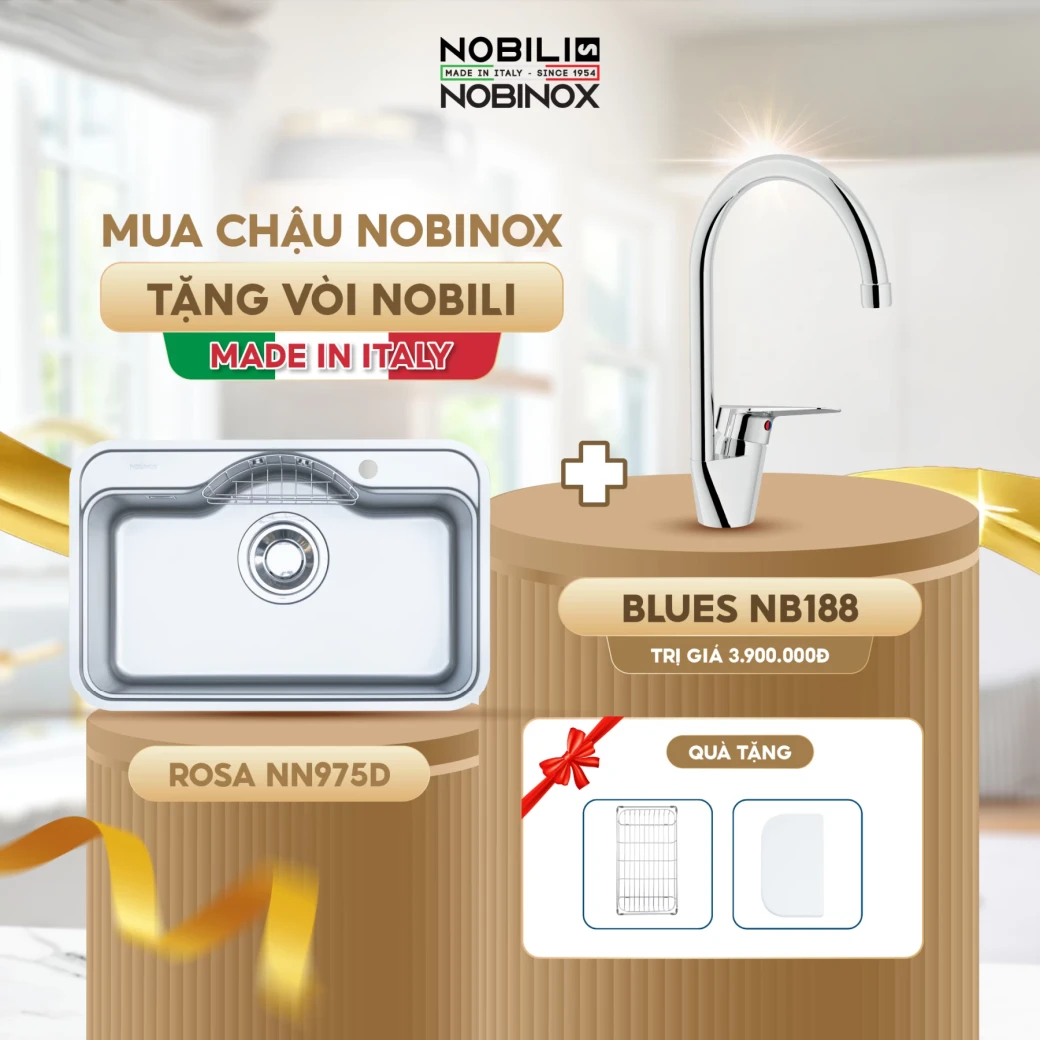 [Khuyến Mãi Tháng 4] Mua Chậu Rửa Bát Nobinox – Tặ... - image 20