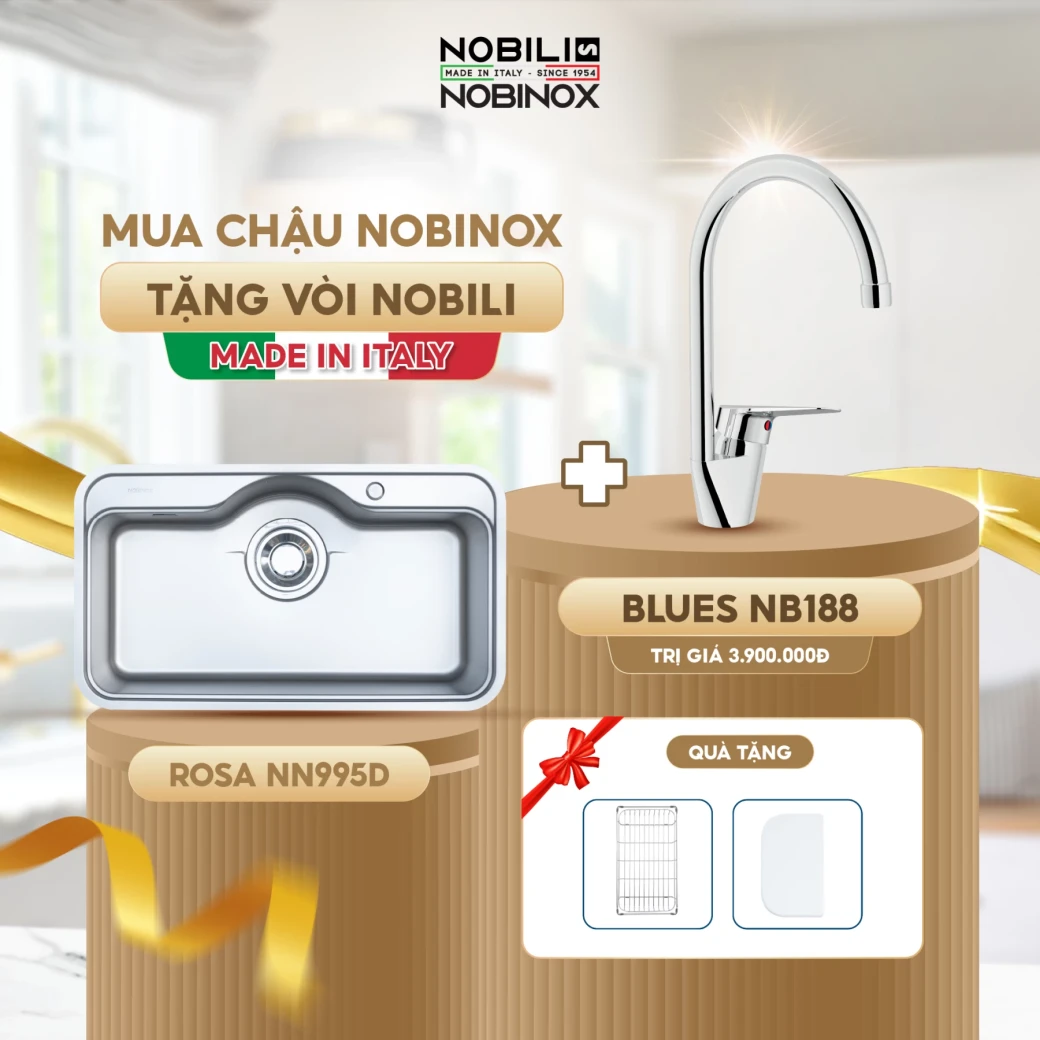 [Khuyến Mãi Tháng 4] Mua Chậu Rửa Bát Nobinox – Tặ... - image 21
