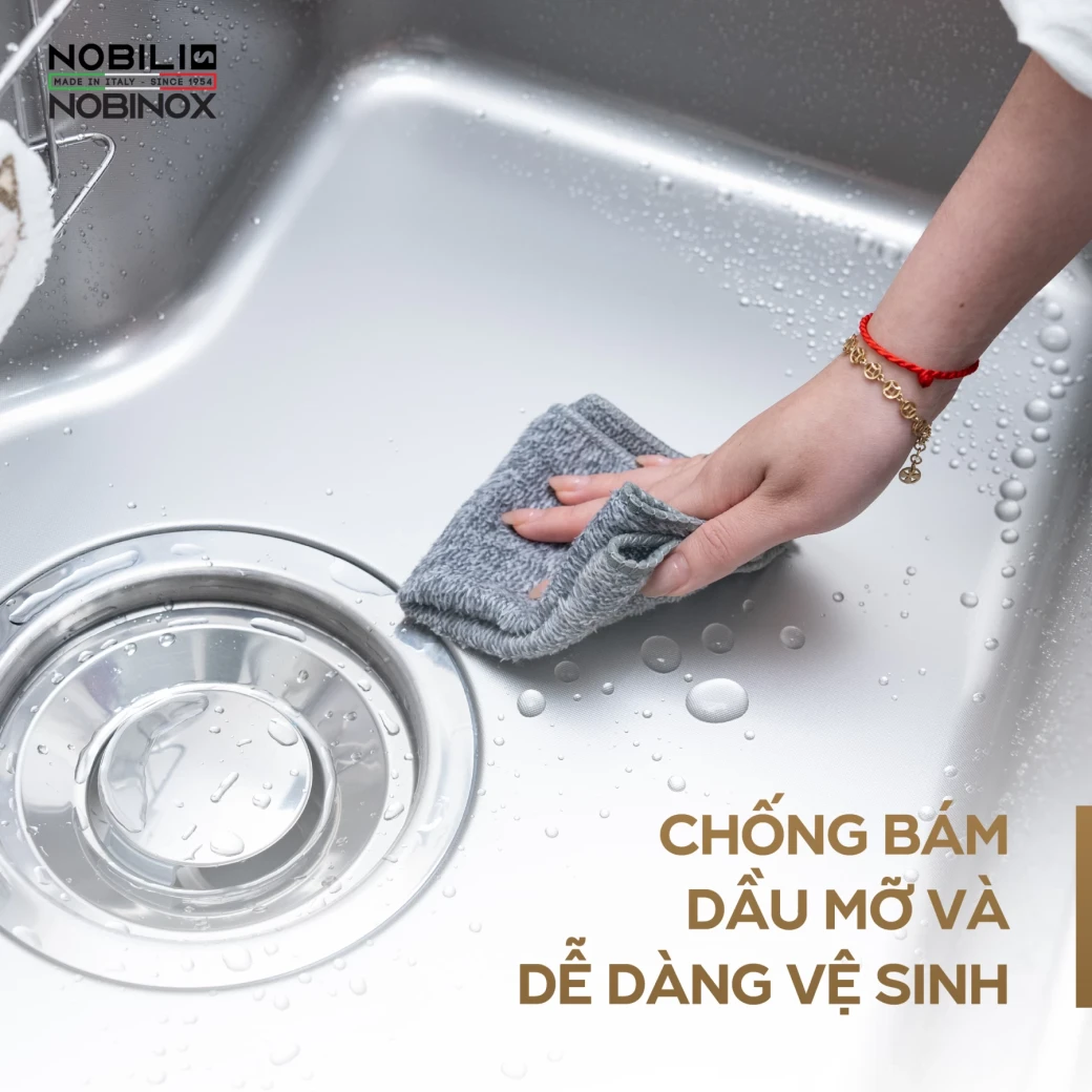Vì sao chậu bếp NOBINOX ROSA NN975D 