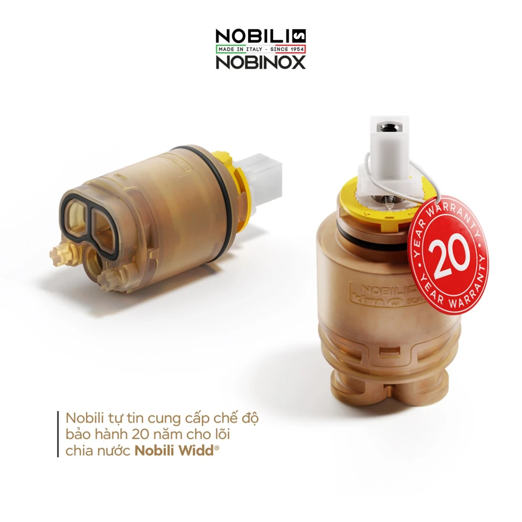 Lõi chia nước độc quyền Nobili Widd