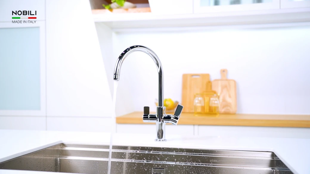 Vòi rửa bát 3 đường nước