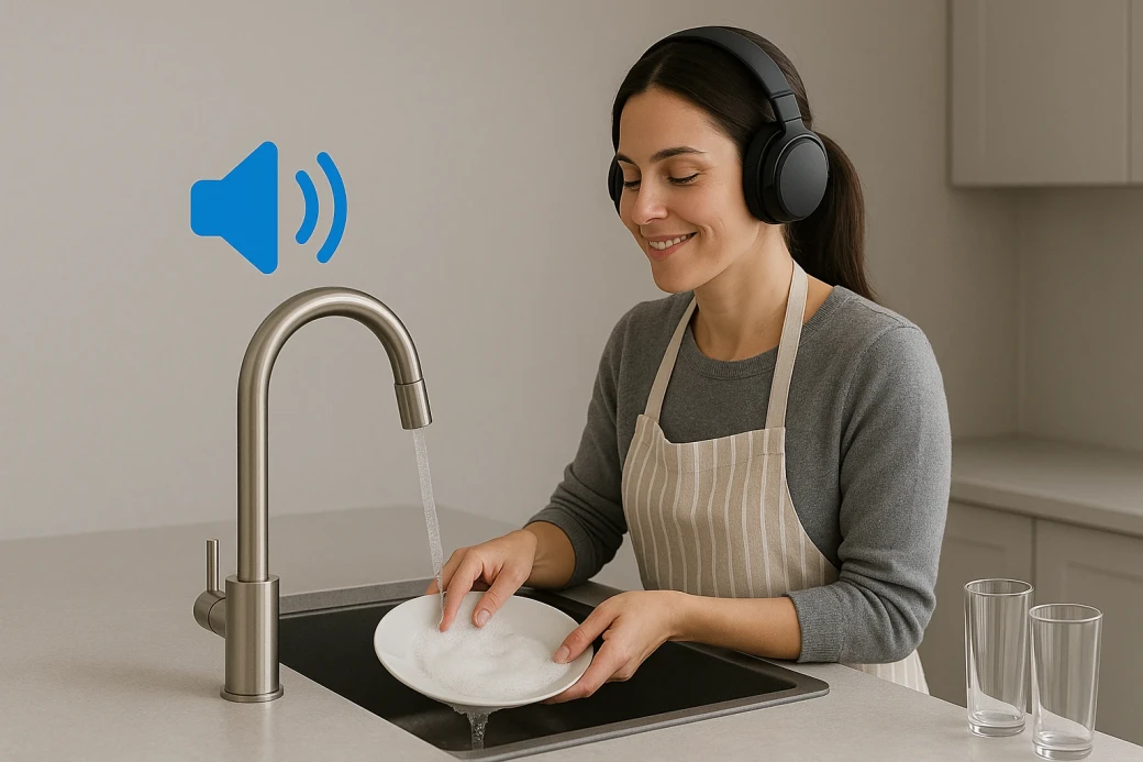 độ dày chậu rửa bát ảnh hưởng đến khả năng cách âm