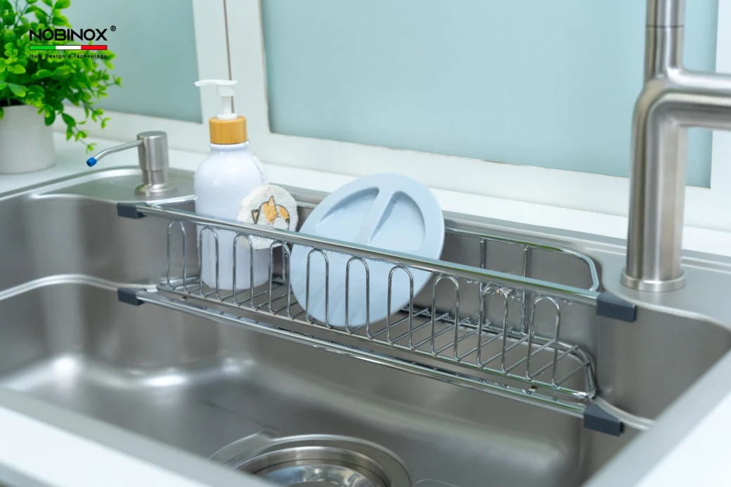 chậu rửa bát 1 hố NOBINOX LIKEN NL790D