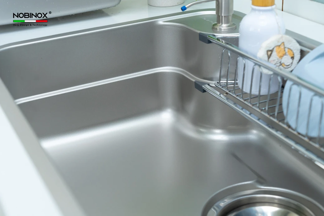 chậu rửa bát 1 hố NOBINOX LIKEN NL790D