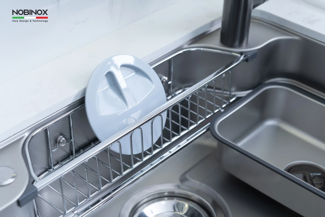 chậu rửa bát 1 hố NOBINOX ARVO B275