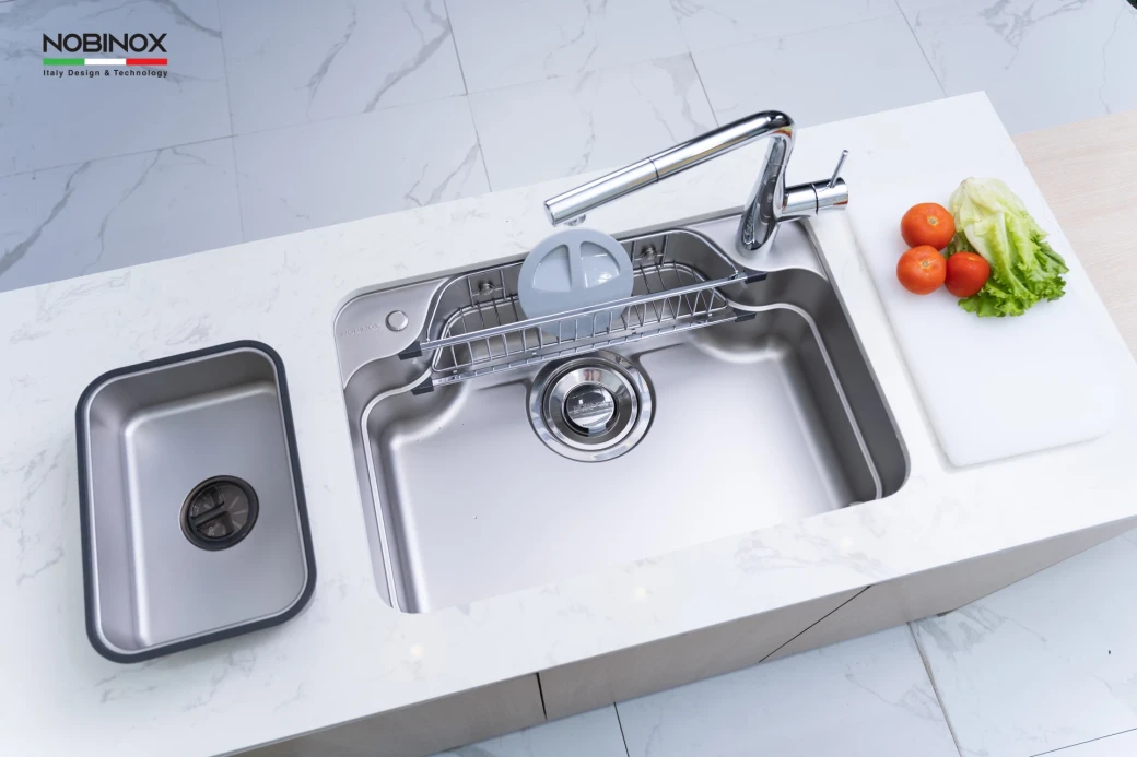 Chậu Rửa Bát 1 Hố NOBINOX ARVO B370