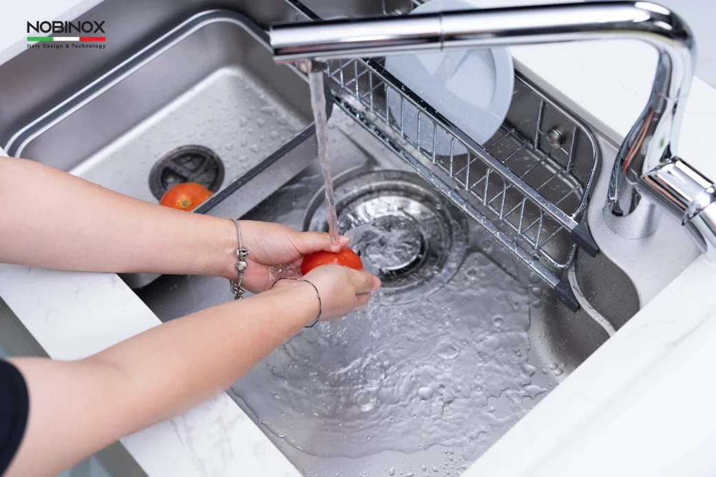 Chậu Rửa Bát 1 Hố NOBINOX ARVO B370