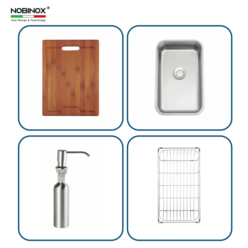 CHẬU RỬA BÁT 1 HỐ NOBINOX LIKEN NL792D... - image 10
