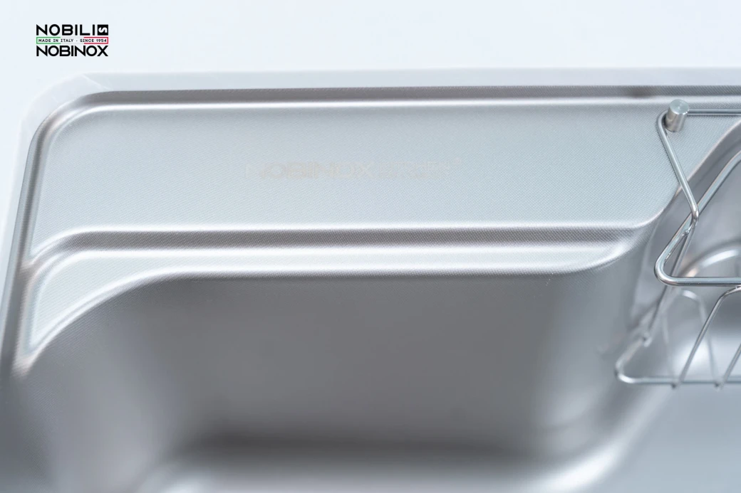 CHẬU RỬA BÁT 1 HỐ NOBINOX LIKEN NL725D... - image 5