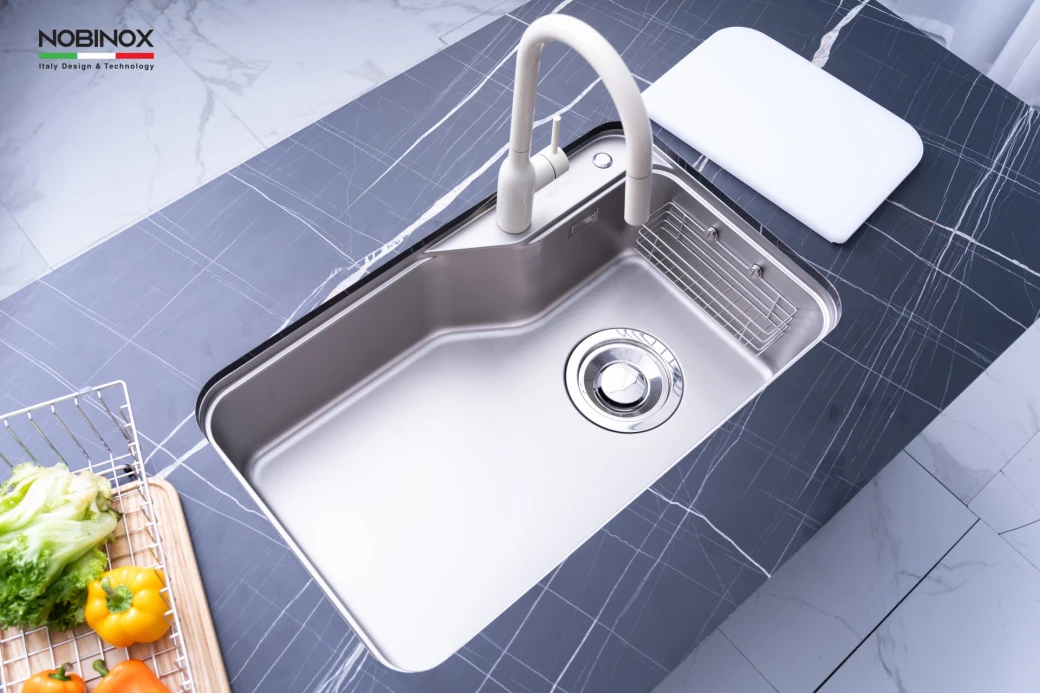 Chậu rửa bát 1 hố NOBINOX MONO VA200