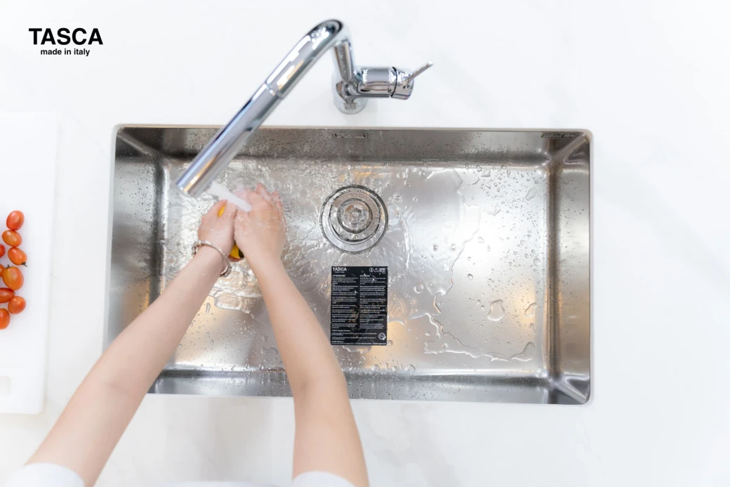 CHẬU RỬA BÁT 1 HỐ TASCA ADRIA NT672... - image 3