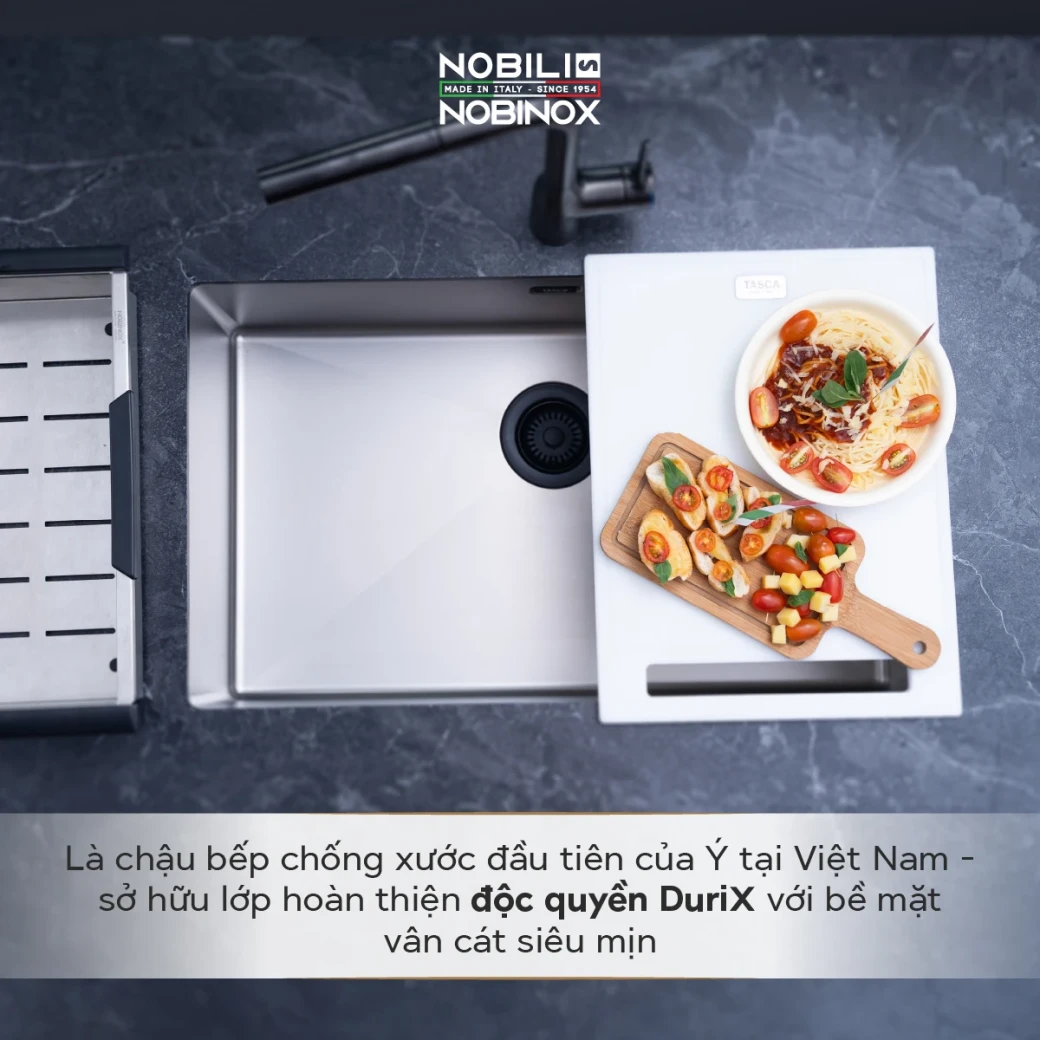 CHẬU RỬA BÁT 1 HỐ TASCA DURIX NT622N... - image 2