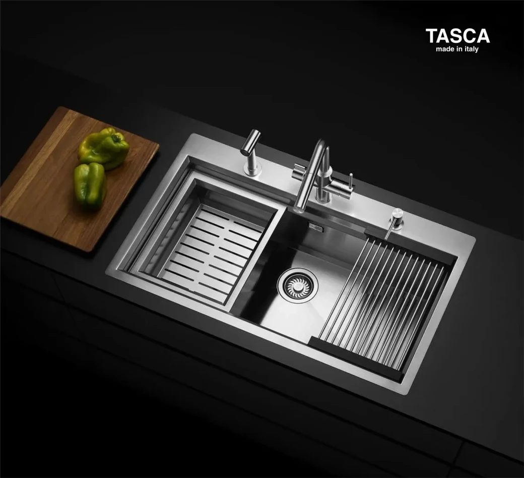 Thông tin sản phẩm chậu rửa bát 1 hố TASCA STEP NT651T
