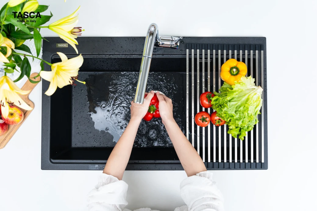 Chậu rửa bát đá granite