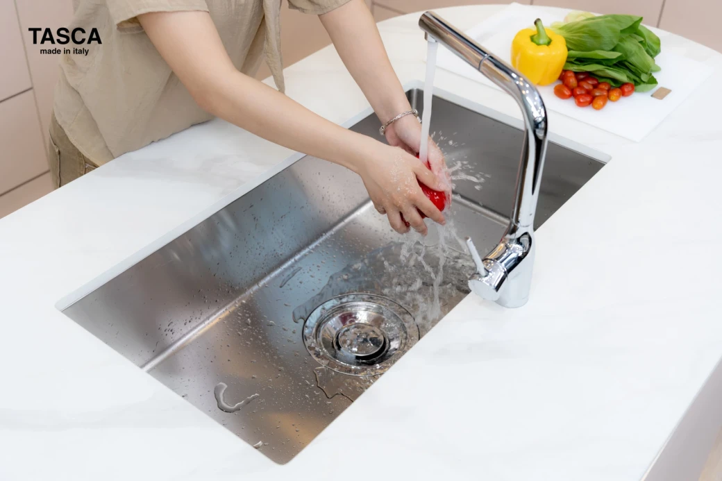 chậu rửa bát 1 hố TASCA CANOVA MAXI NT884