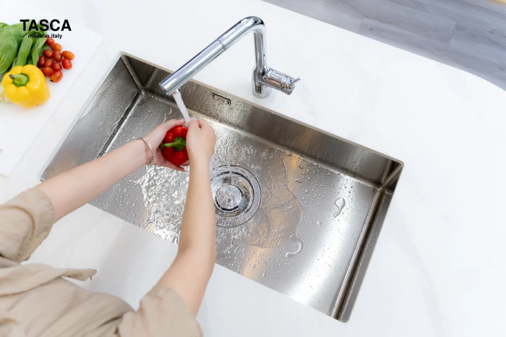 chậu rửa bát 1 hố TASCA CANOVA MAXI NT884