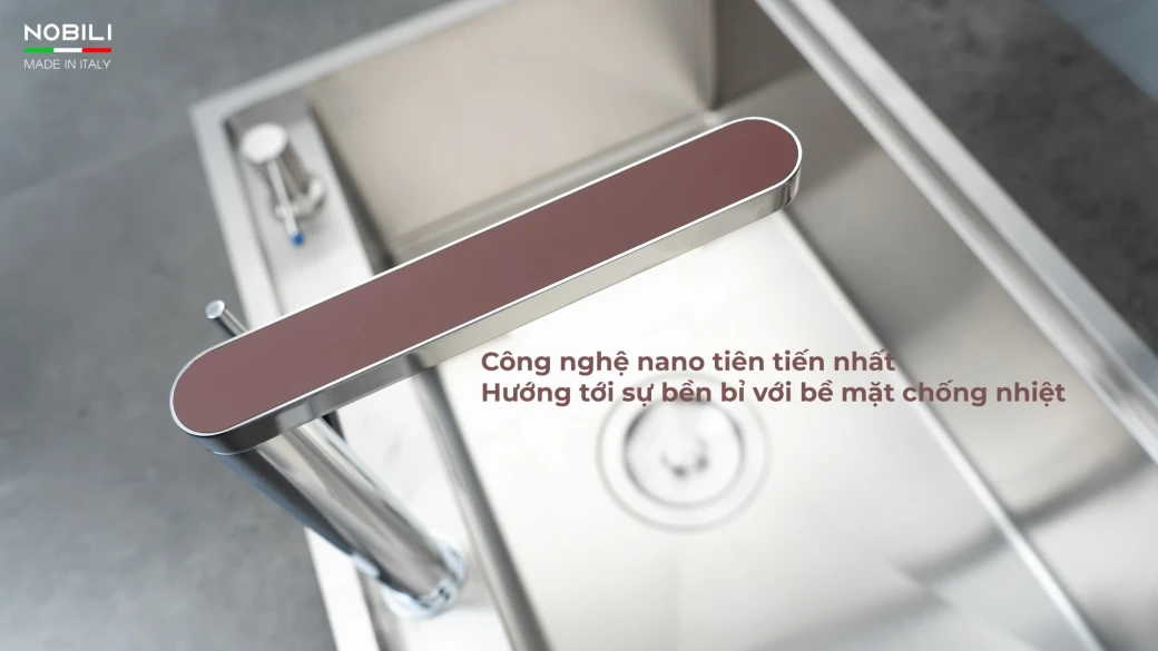 Công nghệ sản xuất vòi rửa bát dây rút NOBILI MATCH NB219R