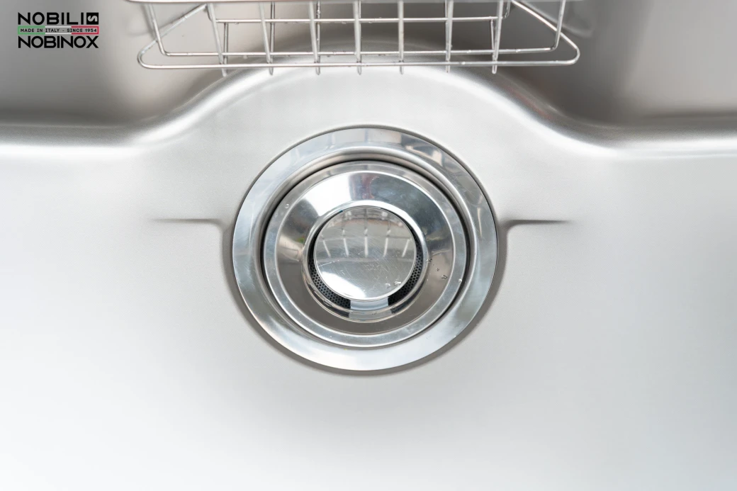 CHẬU RỬA BÁT 1 HỐ NOBINOX ROSA NN995D... - image 5