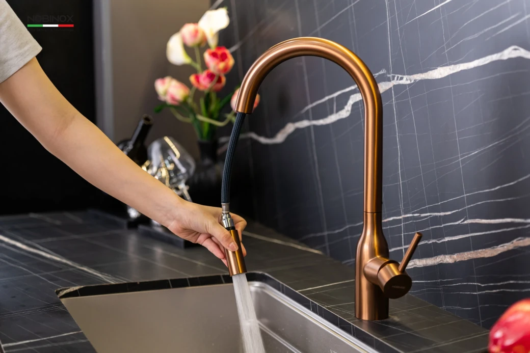 Bộ sưu tập vòi rửa bát NOBINOX AQUA ... - image 3
