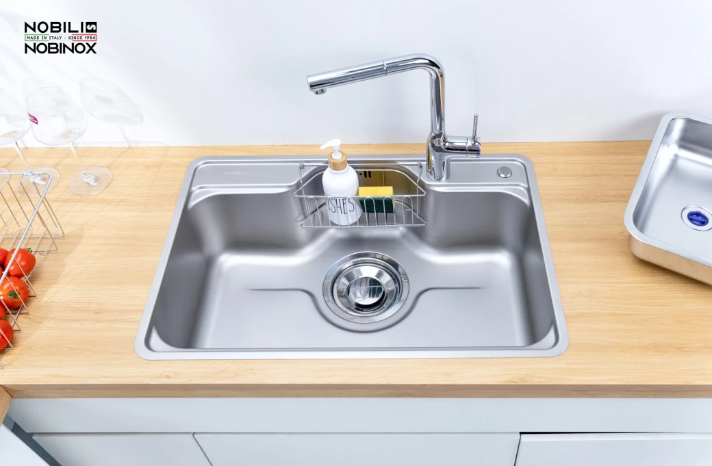 Chậu rửa bát kích thước nhỏ NOBINOX LIKEN NL724D