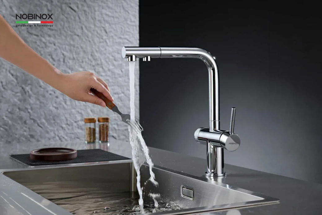 Vòi rửa bát Nobinox MIRA NX333: “Kẻ đa nhân cách” ... - image 1