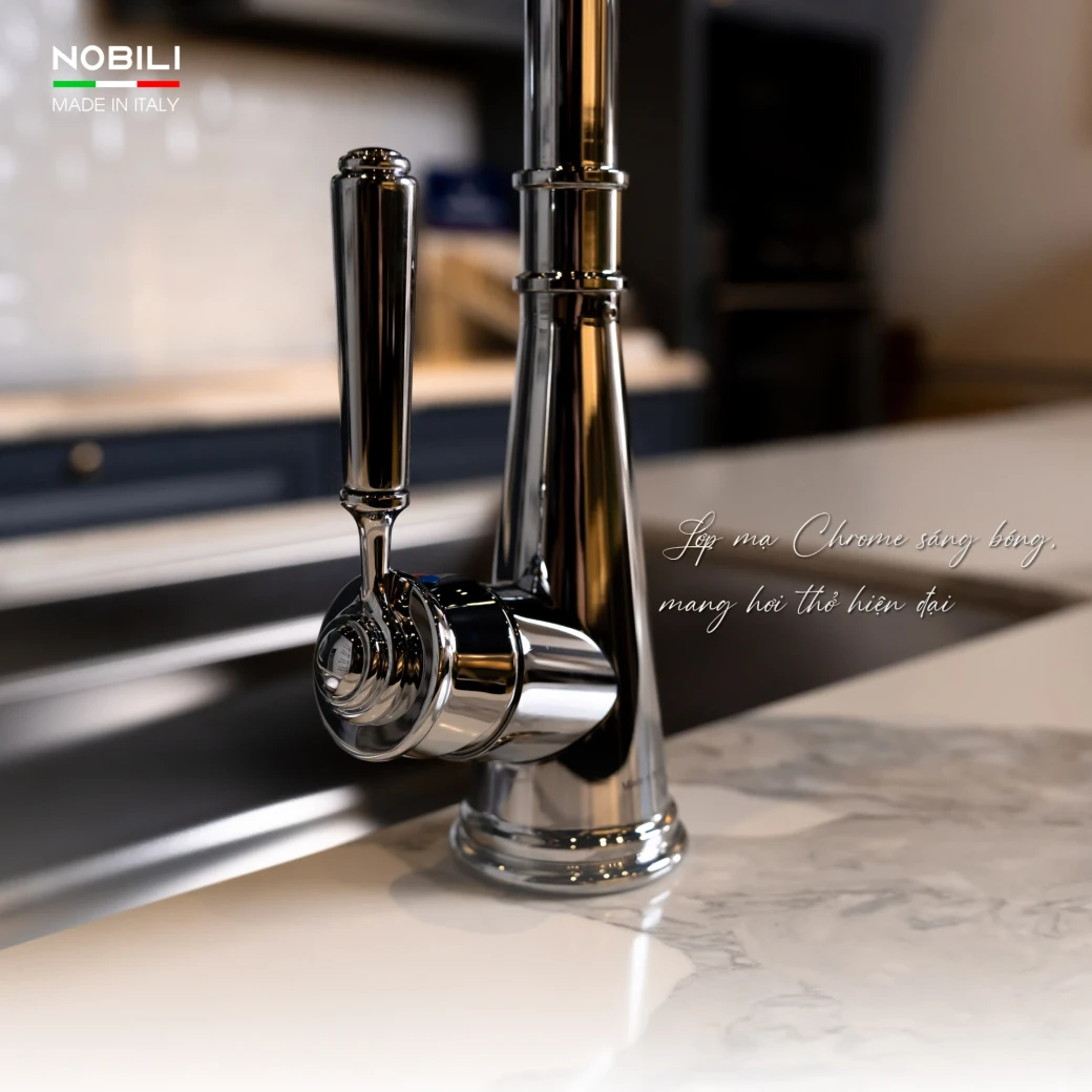 Vòi rửa bát cần cứng NOBILI CHARLIE NB254