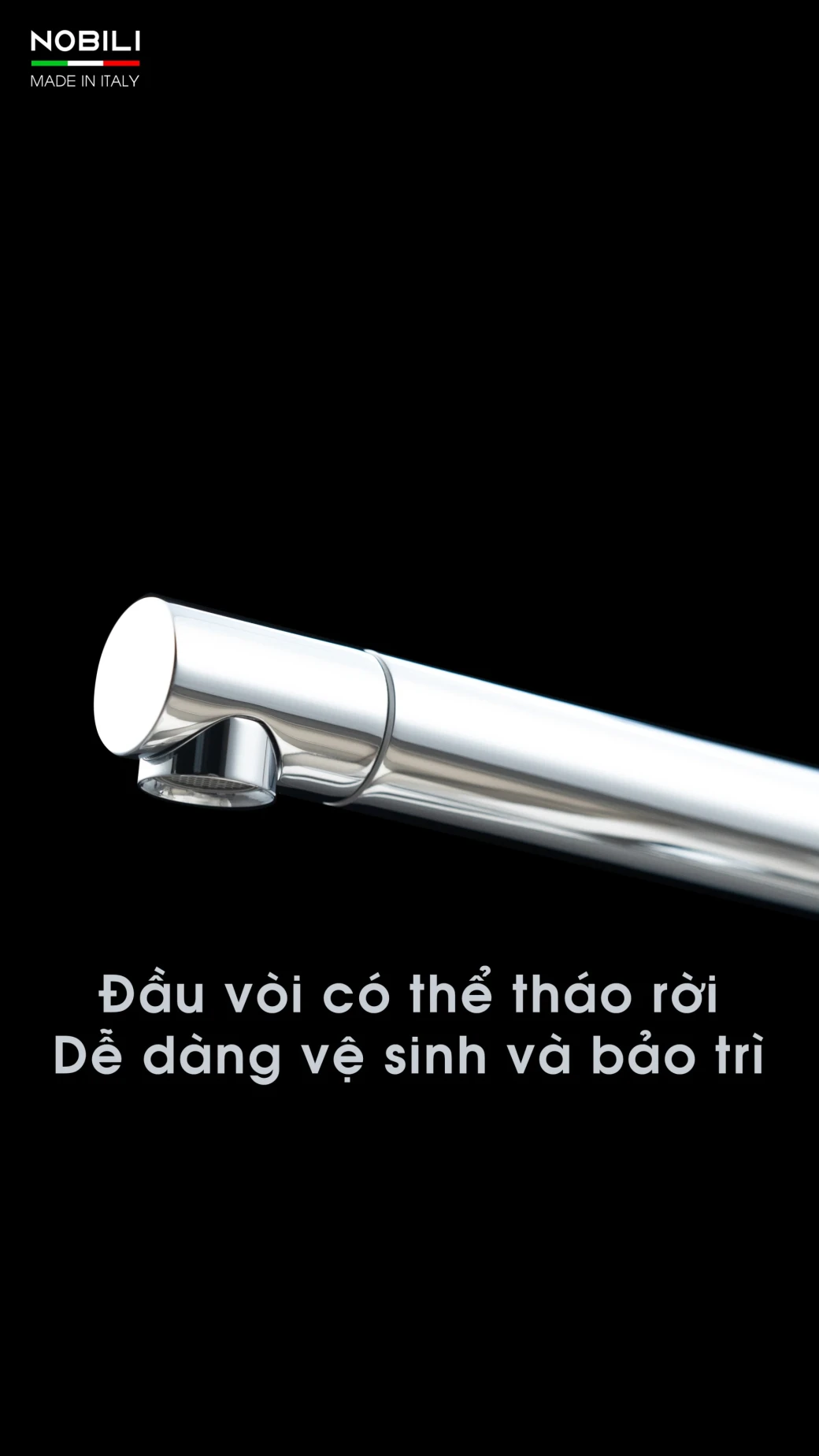 VÒI RỬA BÁT CẦN CỨNG NOBILI MANIA NB214... - image 5