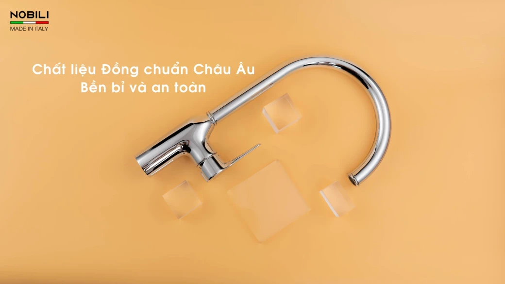 Vòi rửa bát cần cứng Nobili RING NB132