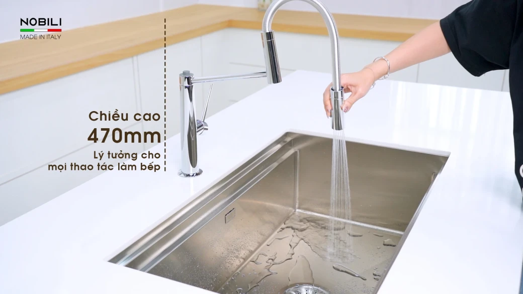 VÒI RỬA BÁT CẦN MỀM NOBILI LEVANTE NB303... - image 3