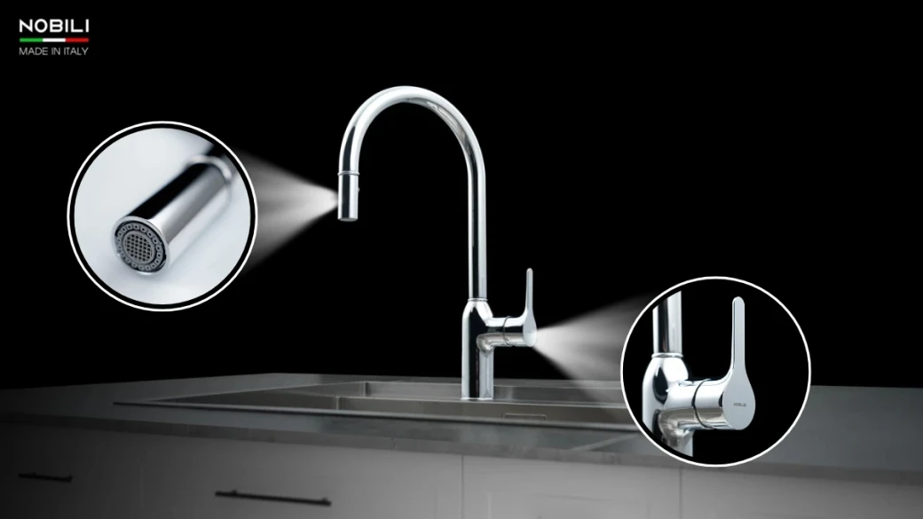 Thiết kế và tính năng vòi rửa bát chất lượng