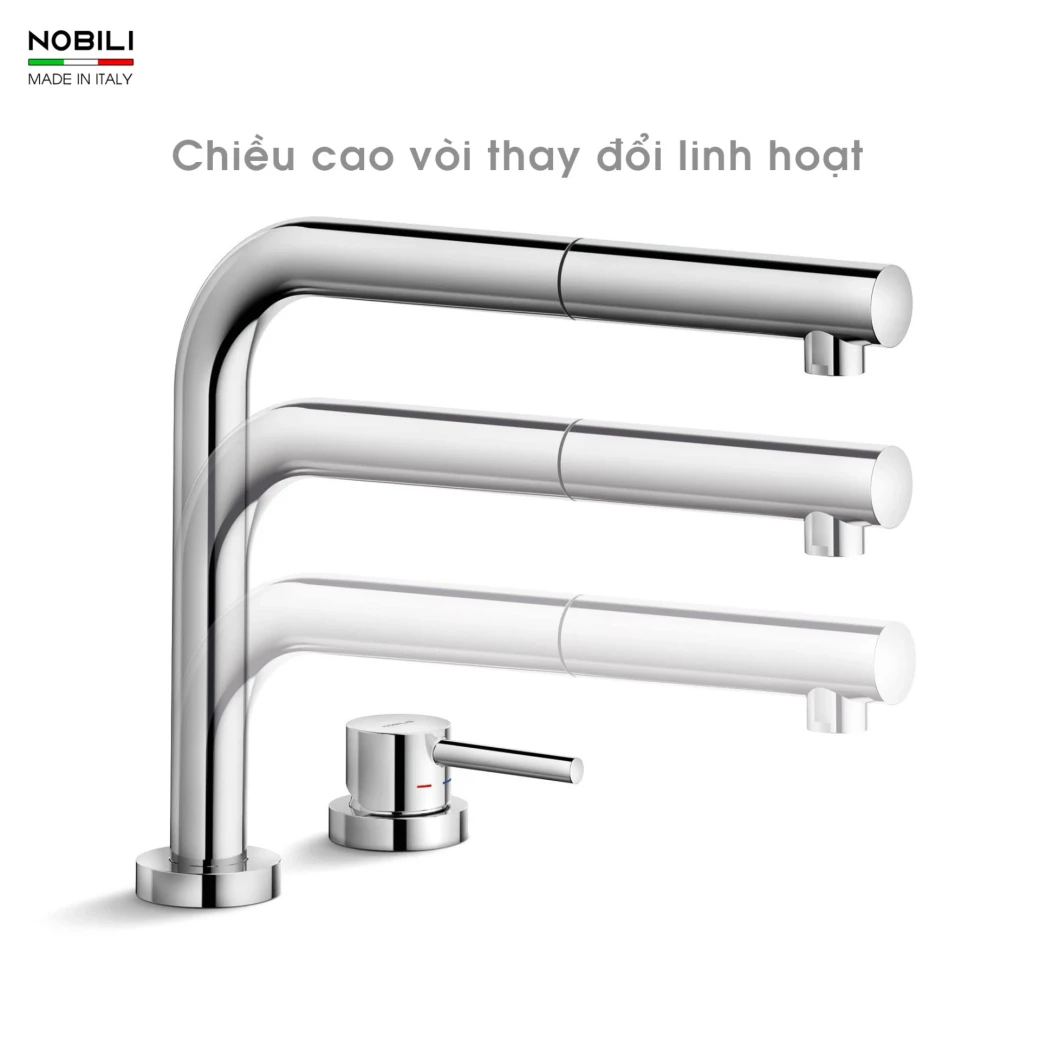 VÒI RỬA BÁT DÂY RÚT NOBILI TABLE NB242... - image 4