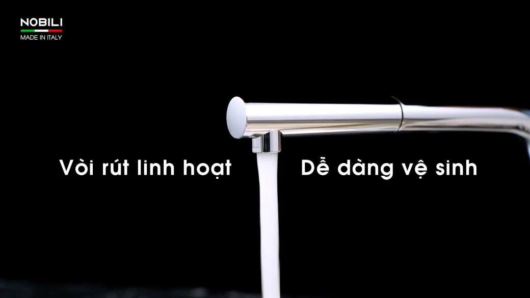 VÒI RỬA BÁT DÂY RÚT NOBILI TABLE NB242... - image 3