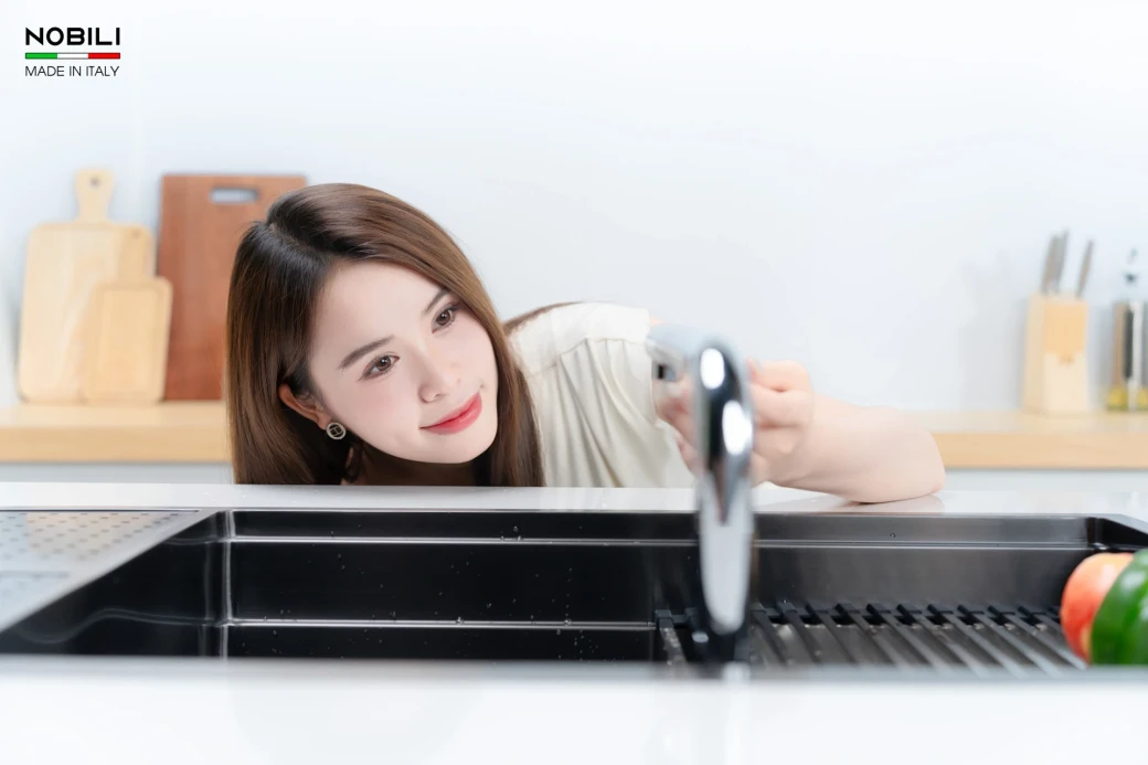 VÒI RỬA BÁT DÂY RÚT NOBILI TABLE NB242... - image 5