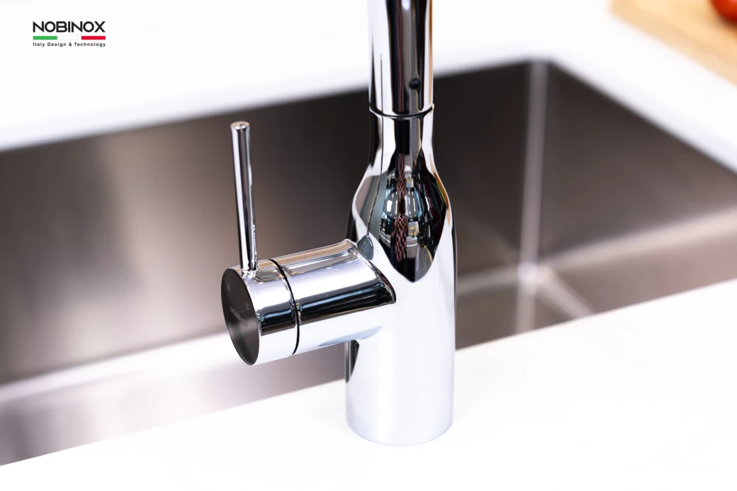 Vòi rửa bát dây rút NOBINOX AQUA VX568 có gì để tr... - image 4
