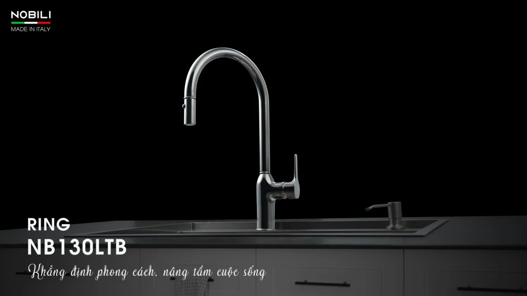 Vòi rửa bát Nobili RING NB130LTB