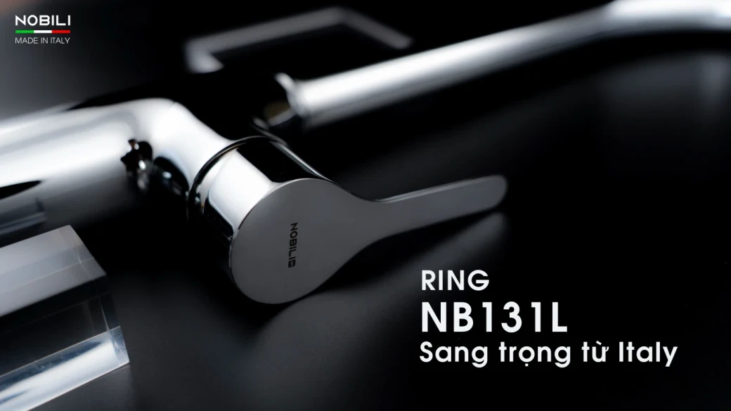 Điểm nổi bật vòi rửa bát dây rút NOBILI RING NB131L