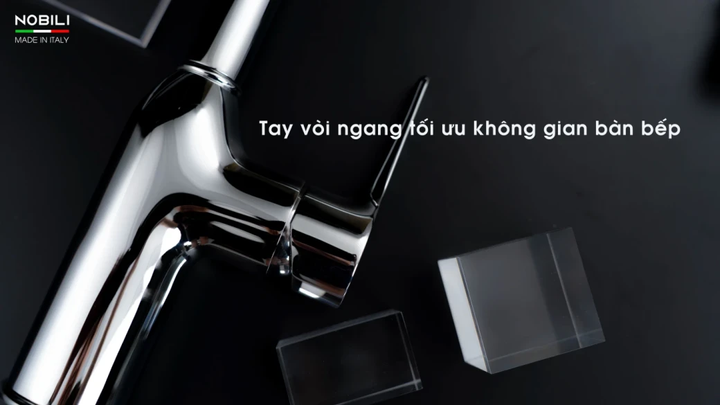 Điểm nổi bật vòi rửa bát dây rút NOBILI RING NB131L